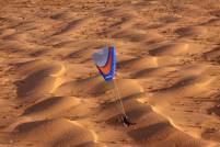 Glider in desert-1